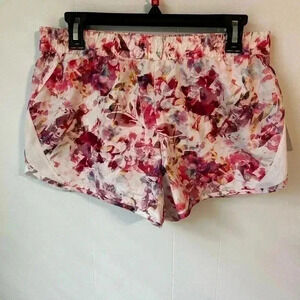 Floral size medium RBX running‎ shorts. NWT
